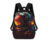 sinyumoney Mochila Escolar Infantil Astronaut Is Wild New Mochila De Moda Para Adolescentes Mochila Informal Para Niño Y Niña Mochila Escolar Para Adolescentes Mochila Impresa En 3D 17inch