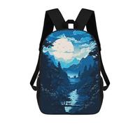 sinyumoney Mochila Escolar Infantil Beautiful Night View Mochila Infantil Estampada Mochila De Viaje Para Niños Y Niñas Mochila Escolar 17inch