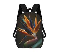 sinyumoney Mochila Escolar Infantil Bird of Paradise Mochila Infantil Estampada Mochila De Viaje Para Niños Y Niñas Mochila Escolar 17inch