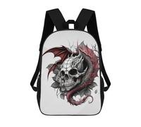 sinyumoney Mochila Escolar Infantil Bones Of The Fire Breather Mochila Infantil Estampada Mochila De Viaje Para Niños Y Niñas Mochila Escolar 17inch