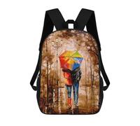 sinyumoney Mochila Escolar Infantil Bright Walk Mochila Escolar Infantil De Moda Informal Mochilas De Viaje Con Estampado 3D Divertidas Y Geniales Bolsas Para Libros 17inch