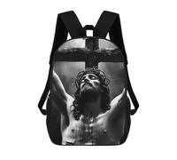 sinyumoney Mochila Escolar Infantil Christ Poster Catholic4 Mochila De Moda Para Adolescentes Mochila Informal Para Niño Y Niña Mochila Escolar Para Adolescentes Mochila Impresa En 3D 17inch