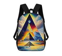 sinyumoney Mochila Escolar Infantil Con Estampado 3D, Bolsos De Viaje Bonitos As Above So Below Mochilas Informales Para Exteriores Para Niñas Y Mujeres 17inch