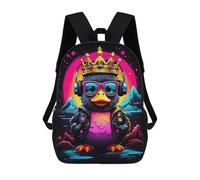 sinyumoney Mochila Escolar Infantil Con Estampado 3D, Bolsos De Viaje Bonitos Duckling Rtero Mochilas Informales Para Exteriores Para Niñas Y Mujeres 17inch