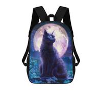 sinyumoney Mochila Escolar Infantil Con Estampado 3D, Bolsos De Viaje Bonitos Forget Me Not Mochilas Informales Para Exteriores Para Niñas Y Mujeres 17inch