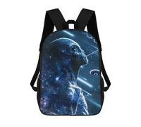 sinyumoney Mochila Escolar Infantil Con Estampado 3D, Bolsos De Viaje Bonitos Galactic Mind Smoking Mochilas Informales Para Exteriores Para Niñas Y Mujeres 17inch