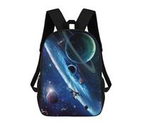 sinyumoney Mochila Escolar Infantil Con Estampado 3D, Bolsos De Viaje Bonitos Galactic Odyssey Mochilas Informales Para Exteriores Para Niñas Y Mujeres 17inch