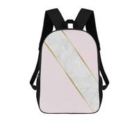 sinyumoney Mochila Escolar Infantil Con Estampado 3D, Bolsos De Viaje Bonitos Geometric Shapes IX Mochilas Informales Para Exteriores Para Niñas Y Mujeres 17inch
