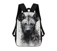 sinyumoney Mochila Escolar Infantil Con Estampado 3D, Bolsos De Viaje Bonitos Hyena Natures Scavenger Mochilas Informales Para Exteriores Para Niñas Y Mujeres 17inch