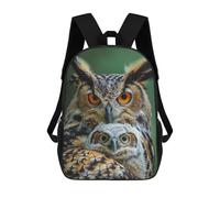 sinyumoney Mochila Escolar Infantil Con Estampado 3D, Bolsos De Viaje Bonitos Owl Animal Family Mochilas Informales Para Exteriores Para Niñas Y Mujeres 17inch