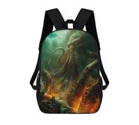sinyumoney Mochila Escolar Infantil Con Estampado 3D, Bolsos De Viaje Bonitos Release The Kraken Mochilas Informales Para Exteriores Para Niñas Y Mujeres 17inch