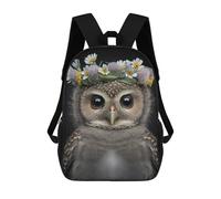 sinyumoney Mochila Escolar Infantil Cute Baby Fluffy Owl Mochila De Moda Para Adolescentes Mochila Informal Para Niño Y Niña Mochila Escolar Para Adolescentes Mochila Impresa En 3D 17inch