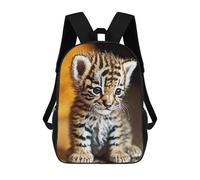 sinyumoney Mochila Escolar Infantil Cute Tiger Mochila De Moda Para Adolescentes Mochila Informal Para Niño Y Niña Mochila Escolar Para Adolescentes Mochila Impresa En 3D 17inch