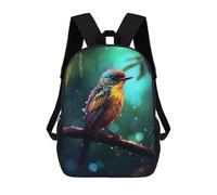 sinyumoney Mochila Escolar Infantil Epic Rainy Kookaburra Mochila De Moda Para Adolescentes Mochila Informal Para Niño Y Niña Mochila Escolar Para Adolescentes Mochila Impresa En 3D 17inch