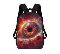 sinyumoney Mochila Escolar Infantil Eye of The Universe Mochila Infantil Estampada Mochila De Viaje Para Niños Y Niñas Mochila Escolar 17inch