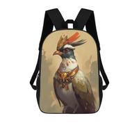 sinyumoney Mochila Escolar Infantil Falcon Bird Mochila Infantil Estampada Mochila De Viaje Para Niños Y Niñas Mochila Escolar 17inch