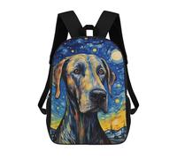 sinyumoney Mochila Escolar Infantil Great Dane Mochila De Moda Para Adolescentes Mochila Informal Para Niño Y Niña Mochila Escolar Para Adolescentes Mochila Impresa En 3D 17inch