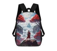 sinyumoney Mochila Escolar Infantil Impresa En 3D A Man Standing Para Niños, Mochila De Viaje De Alta Capacidad, Mochila Informal Para Niños 17inch