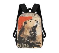 sinyumoney Mochila Escolar Infantil Impresa En 3D Abstract Bober Kurwa Beaver Graffiti Mochila Mochilas Deportivas Para Niños Y Niñas Mochila De Moda 17inch