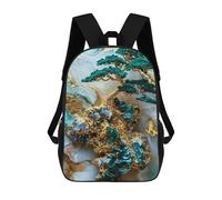 sinyumoney Mochila Escolar Infantil Impresa En 3D Abstract Bonsai Tree Mochilas Para Libros Mochilas Escolares De Viaje De Alta Capacidad Para Niños/estudiantes/adultos 17inch