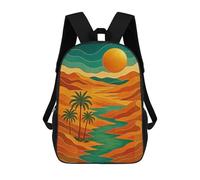 sinyumoney Mochila Escolar Infantil Impresa En 3D Abstract River Scenery Art Mochila Escolar Infantil Mochilas De Viaje Mochilas De Moda Mochilas De Gran Capacidad 17inch