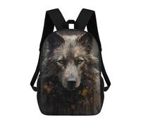 sinyumoney Mochila Escolar Infantil Impresa En 3D Alaskan Malamute Dog Mochila Mochilas Deportivas Para Niños Y Niñas Mochila De Moda 17inch