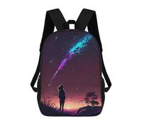sinyumoney Mochila Escolar Infantil Impresa En 3D Anime Milky Way Galaxy Mochila Mochilas Deportivas Para Niños Y Niñas Mochila De Moda 17inch