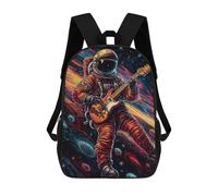 sinyumoney Mochila Escolar Infantil Impresa En 3D Astronaut in Space Playing Guitar -1 Mochilas De Viaje De Alta Capacidad Para Niños Mochilas De Libros De Moda Mochila Escolar Infantil 17inch