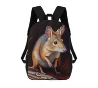 sinyumoney Mochila Escolar Infantil Impresa En 3D Australian Bandicoot Para Niños, Mochila De Viaje De Alta Capacidad, Mochila Informal Para Niños 17inch