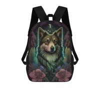 sinyumoney Mochila Escolar Infantil Impresa En 3D Australian Shepherd Dog Mochila Mochilas Deportivas Para Niños Y Niñas Mochila De Moda 17inch