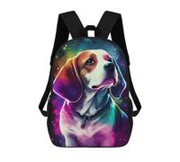 sinyumoney Mochila Escolar Infantil Impresa En 3D Beagle Dog Colorful Para Niños Mochilas De Viaje De Alta Capacidad Bolsas Para Libros Mochila Escolar Infantil Mochila 17inch