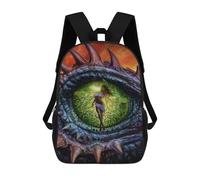 sinyumoney Mochila Escolar Infantil Impresa En 3D Behold The Basilisk Mochila Mochilas Deportivas Para Niños Y Niñas Mochila De Moda 17inch