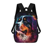 sinyumoney Mochila Escolar Infantil Impresa En 3D Bernese Mountain Galaxy Mochila Mochilas Deportivas Para Niños Y Niñas Mochila De Moda 17inch