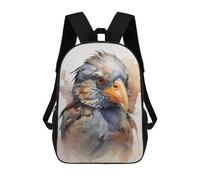 sinyumoney Mochila Escolar Infantil Impresa En 3D Bird Watercolor Art Mochila Mochilas Deportivas Para Niños Y Niñas Mochila De Moda 17inch