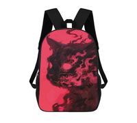sinyumoney Mochila Escolar Infantil Impresa En 3D Black Cat Mochilas Para Libros Mochilas Escolares De Viaje De Alta Capacidad Para Niños/estudiantes/adultos 17inch