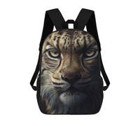 sinyumoney Mochila Escolar Infantil Impresa En 3D Bobcat The Big Cat Mochila Mochilas Deportivas Para Niños Y Niñas Mochila De Moda 17inch