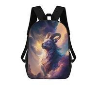 sinyumoney Mochila Escolar Infantil Impresa En 3D Capricorn Celestial Guardian Mochila Mochilas Deportivas Para Niños Y Niñas Mochila De Moda 17inch