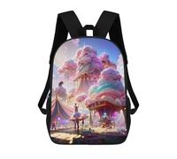 sinyumoney Mochila Escolar Infantil Impresa En 3D Cloud Fantasy Circus Mochilas De Viaje De Alta Capacidad Para Niños Mochilas De Libros De Moda Mochila Escolar Infantil 17inch