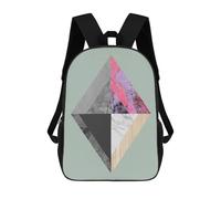 sinyumoney Mochila Escolar Infantil Impresa En 3D Collage A7 Mochila Mochilas Deportivas Para Niños Y Niñas Mochila De Moda 17inch