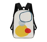 sinyumoney Mochila Escolar Infantil Impresa En 3D Colorful Geometric 18 Mochilas De Moda Informales Mochilas Infantiles Mochila Informal Para Exteriores Bolsas De Viaje Bonitas 17inch