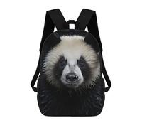 sinyumoney Mochila Escolar Infantil Impresa En 3D Cool Panda Animal Portrait Mochila Mochilas Deportivas Para Niños Y Niñas Mochila De Moda 17inch