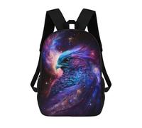 sinyumoney Mochila Escolar Infantil Impresa En 3D Cosmic Eagle Art Print-2 17inch Para Niños, Mochila De Viaje De Alta Capacidad, Mochila Escolar De Moda Para Niños