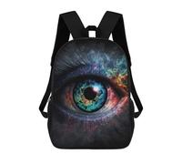 sinyumoney Mochila Escolar Infantil Impresa En 3D Cosmic Eye Artwork Mochila Escolar Infantil Mochilas De Viaje Mochilas De Moda Mochilas De Gran Capacidad 17inch