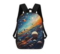sinyumoney Mochila Escolar Infantil Impresa En 3D Cosmic Planetary Dance Mochilas De Viaje De Alta Capacidad Para Niños Mochilas De Libros De Moda Mochila Escolar Infantil 17inch