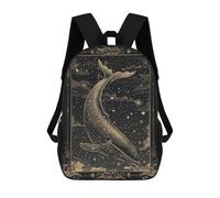 sinyumoney Mochila Escolar Infantil Impresa En 3D Cosmic Whale Mochila Escolar Infantil Mochilas De Viaje Mochilas De Moda Mochilas De Gran Capacidad 17inch