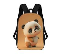 sinyumoney Mochila Escolar Infantil Impresa En 3D Cute Baby White Panda Para Niños, Mochila De Viaje De Alta Capacidad, Mochila Informal Para Niños 17inch