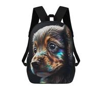 sinyumoney Mochila Escolar Infantil Impresa En 3D Cute Dog Para Niños Mochilas De Viaje De Alta Capacidad Bolsas Para Libros Mochila Escolar Infantil Mochila 17inch