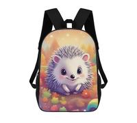 sinyumoney Mochila Escolar Infantil Impresa En 3D Cute Hedgehog Mochila Mochilas Deportivas Para Niños Y Niñas Mochila De Moda 17inch