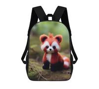 sinyumoney Mochila Escolar Infantil Impresa En 3D Cute Little Baby Red Panda Mochilas Para Libros Mochilas Escolares De Viaje De Alta Capacidad Para Niños/estudiantes/adultos 17inch