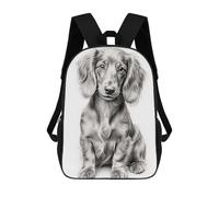 sinyumoney Mochila Escolar Infantil Impresa En 3D Dachshund Mochila Mochilas Deportivas Para Niños Y Niñas Mochila De Moda 17inch